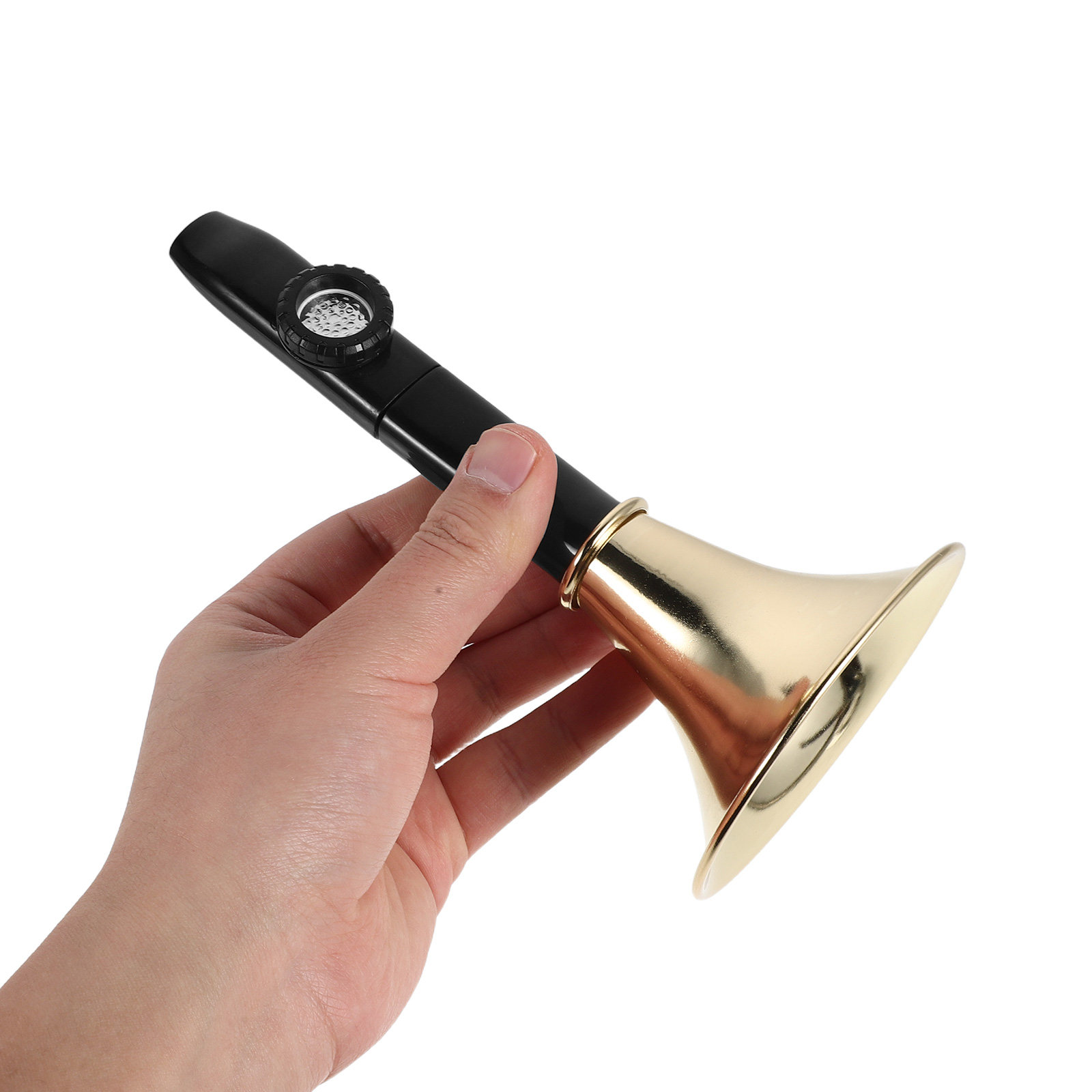 Musical Instrument Flute - Металлическая флейта-казу с диафрагмой, музыкальный духовой