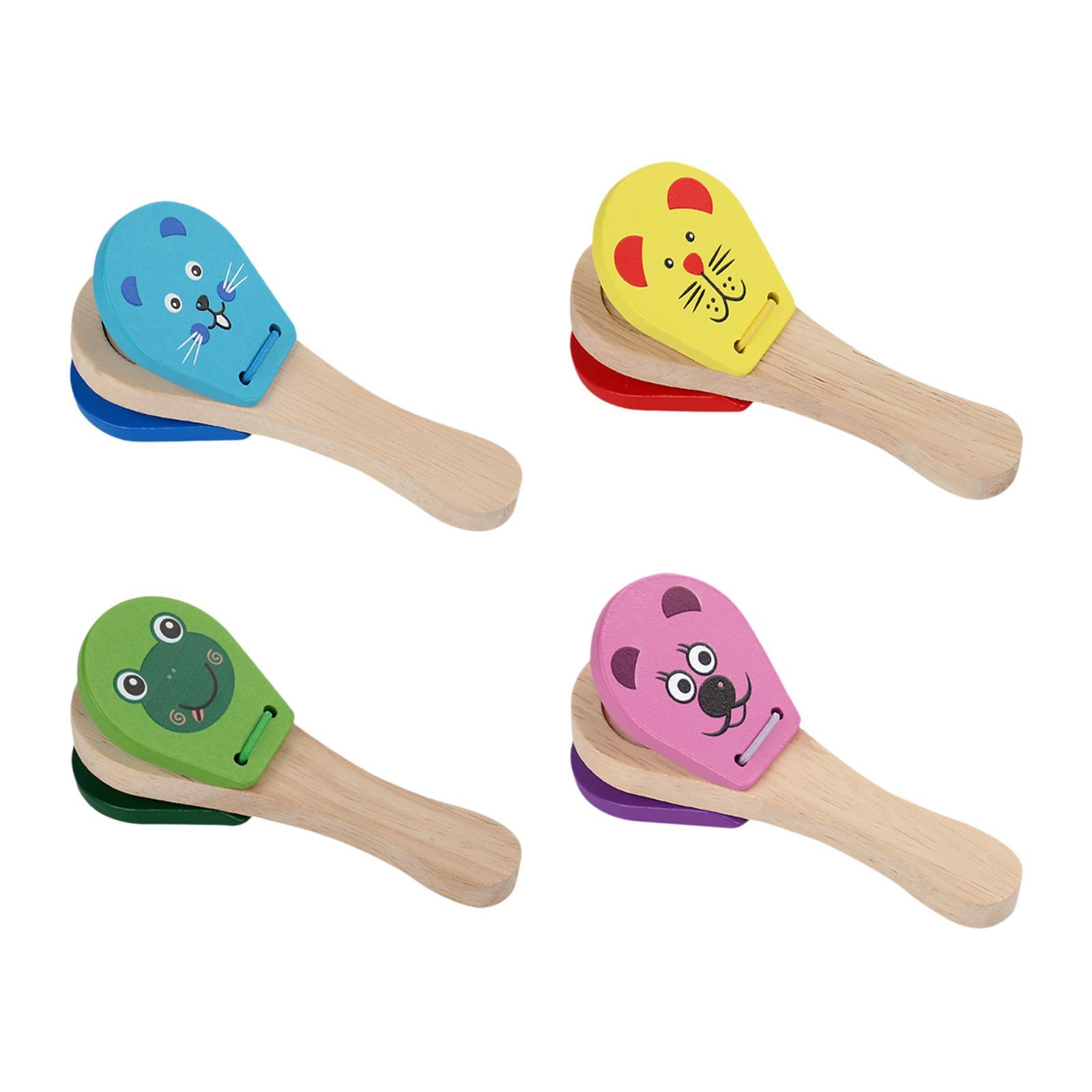 Детские деревянные кастаньеты: – обзор и цена Musical Instrument For Babies