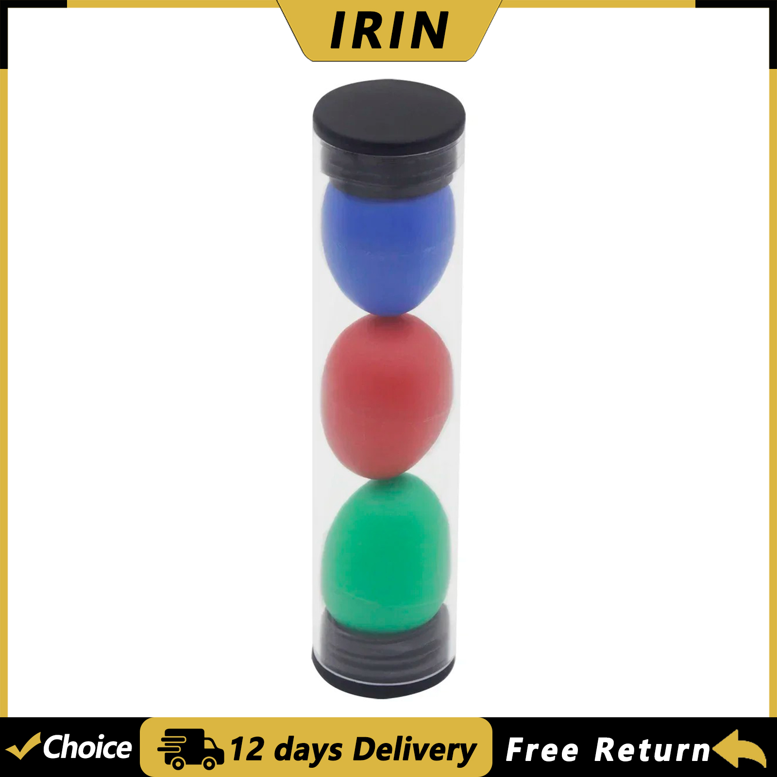 Набор IRIN из 3 разноцветных п – обзор и цена Musical Instrument Maraca