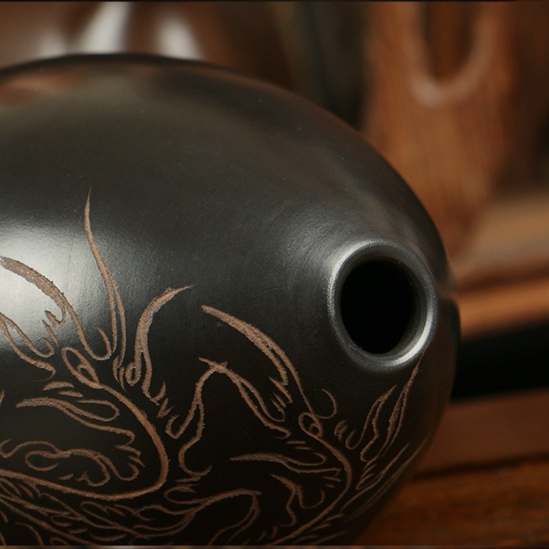 Окарина с 8 отверстиями, черна – обзор и цена Musical Instrument Maraca